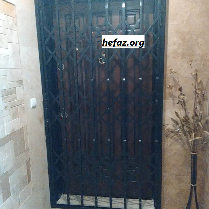 فروش حفاظ فولادی درب آکاردئونی