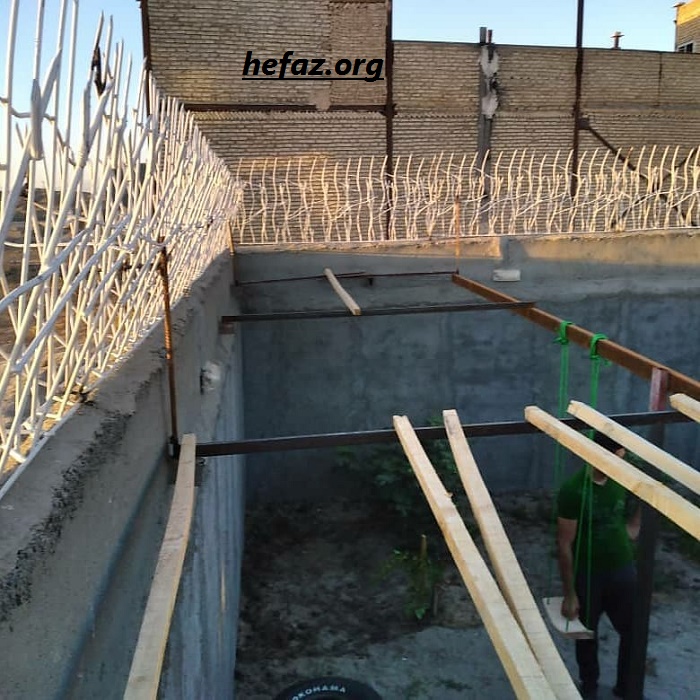 حفاظ شاخ گوزنی بالای دیوار