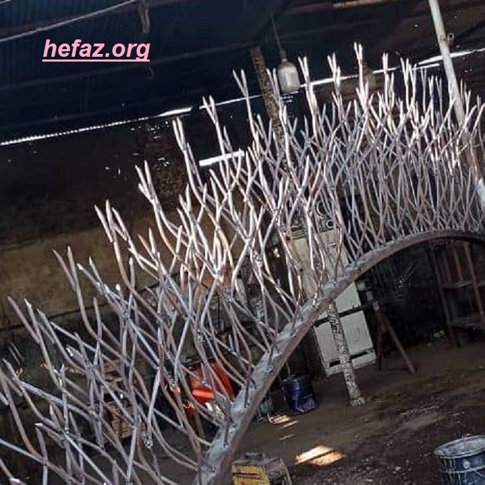 حفاظ قوسدار منزل و بالای درب