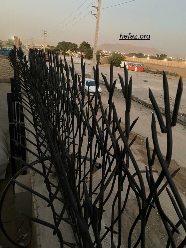 حفاظ غیر قابل عبور دیوار حیاط