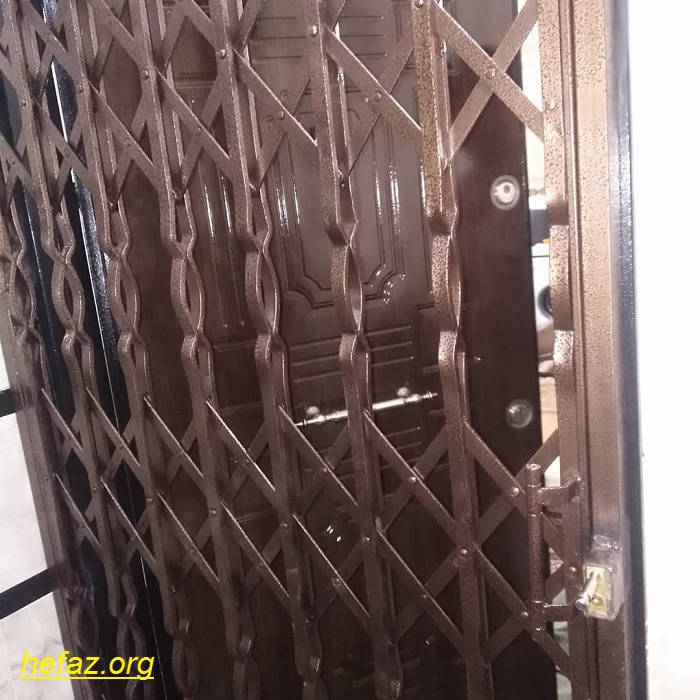 قیمت خرید انواع درب آکاردئونی ضد سرقت