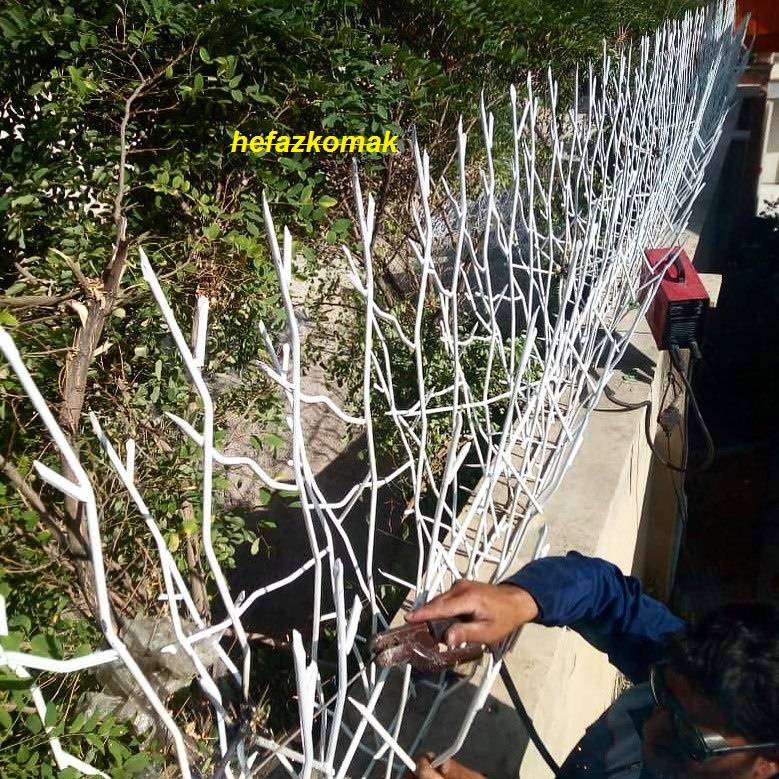 فروش انواع حفاظ آهنی بالای دیوار بلند