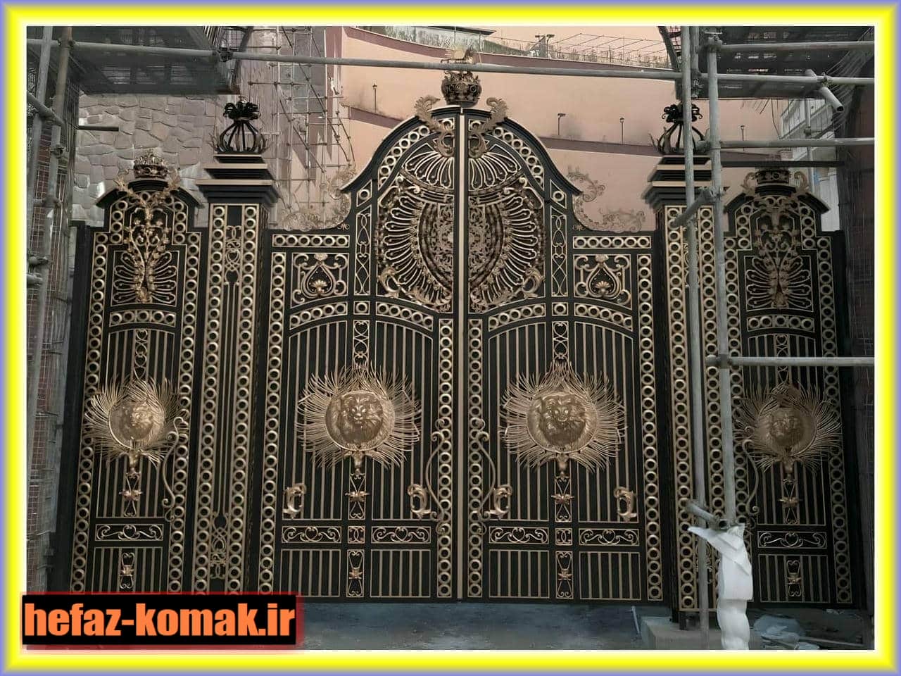 دربهای آهنی فرفورژه و نکات خرید آنها
