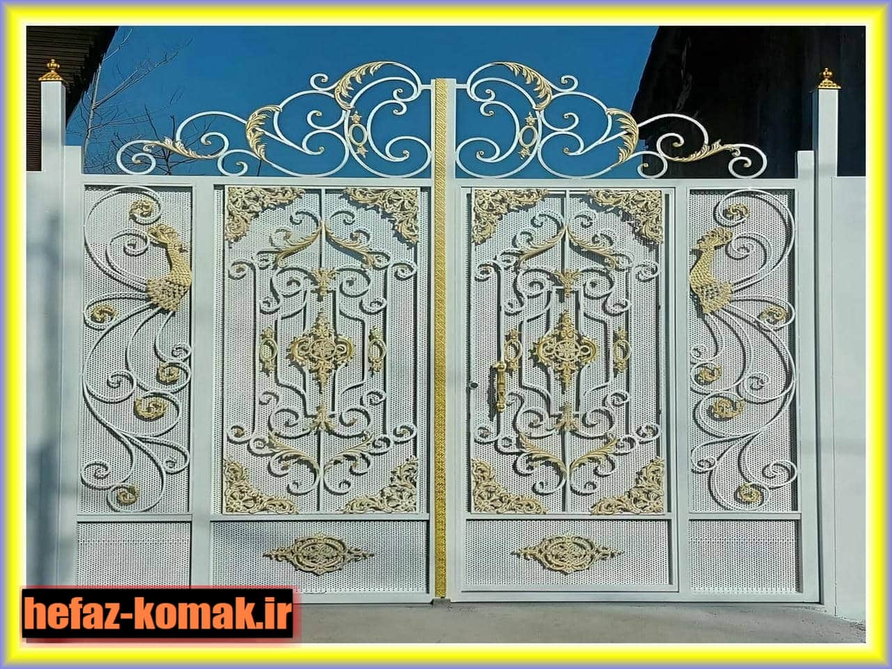 انواع دربهای حیاط ویلایی