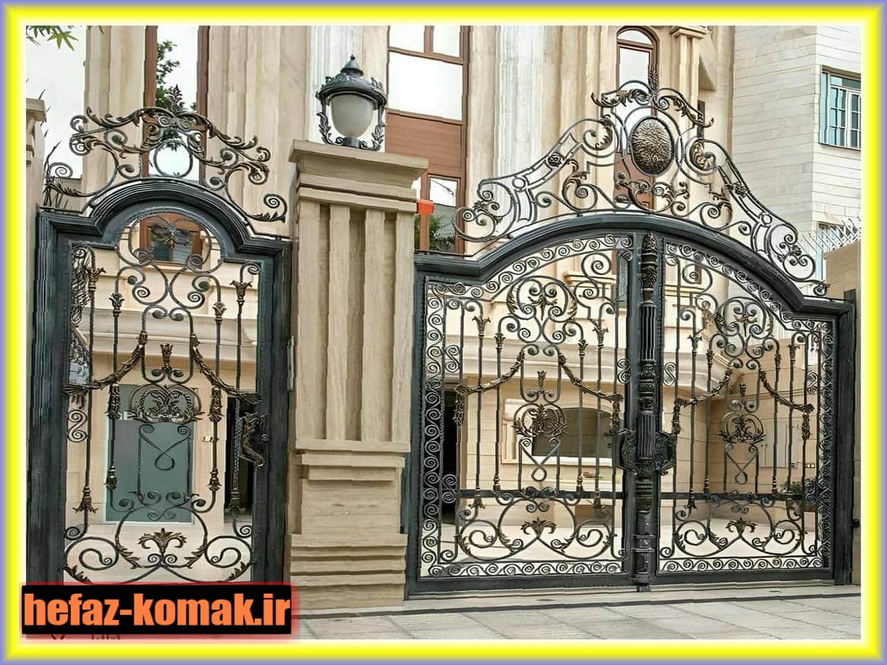 ساخت درب خانه ویلایی