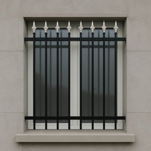 حفاظ پنجره مدل نیزه دار ساده