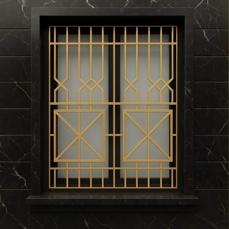 حفاظ پنجره مدل هندسی مدرن