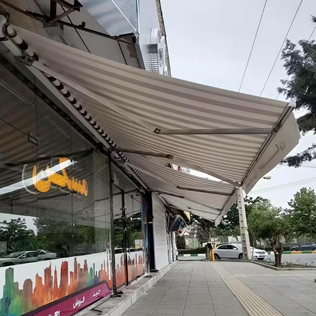 سنسور باد و باران و اتوماسیون در مجموعه سایبان&zwnj; برقی