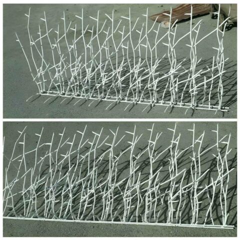 fence-wall-protection-deer-antler-spear-aba کاربرد حفاظ شاخ گوزنی