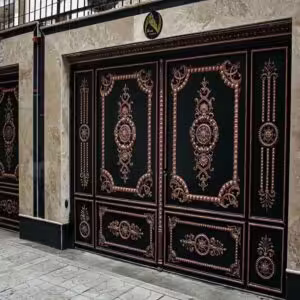 درب مدل صدفی فرفورژه لوکس