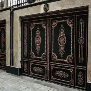 درب مدل صدفی فرفورژه لوکس