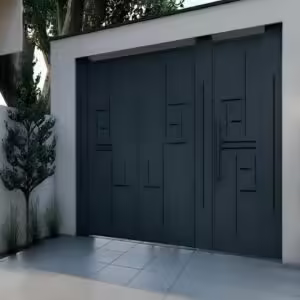 درب ارتفاع کوتاه ویلایی فرفورژه