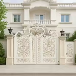 درب مدل میخک فرفورژه لوکس