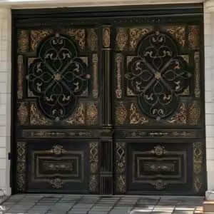 درب حیاط آهنی جدید و ارزان