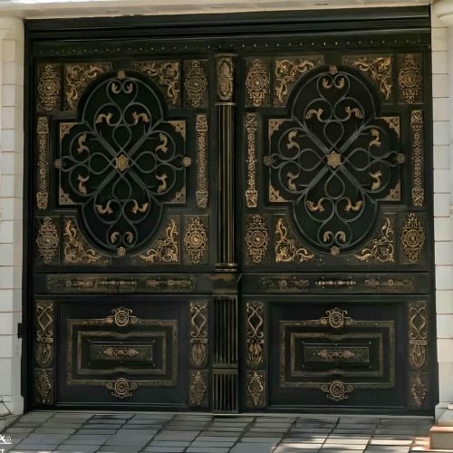 درب حیاط آهنی جدید و ارزان