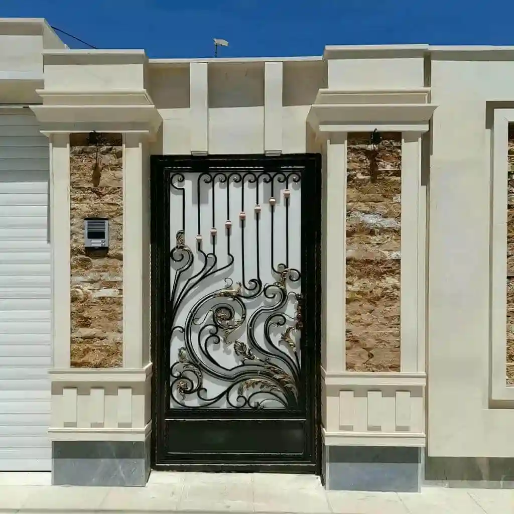 فروش طراحی و ساخت درب پارکینگ فلزی