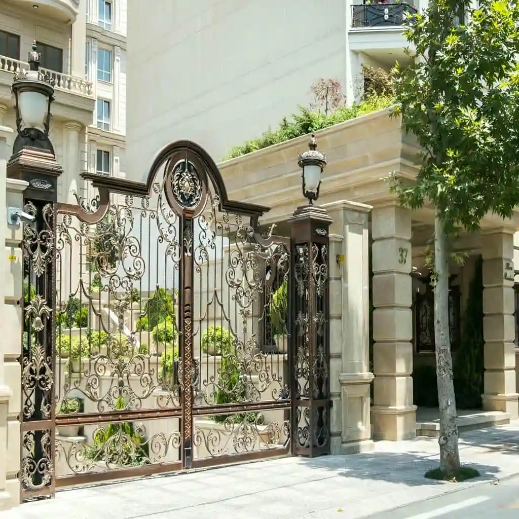 درب حیاط لاکچری مدرن