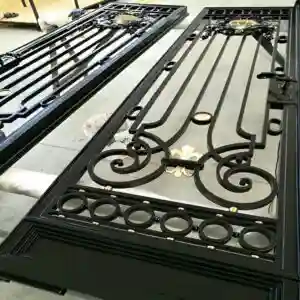 خرید درب فرفورژه فلزی لوکس و مقاوم