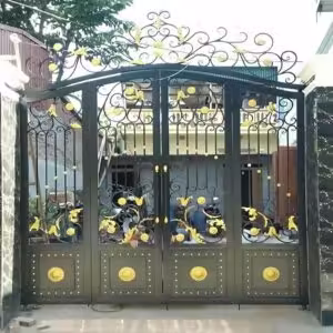 مدل های جدید درب فلزی ورودی ویلا لوکس