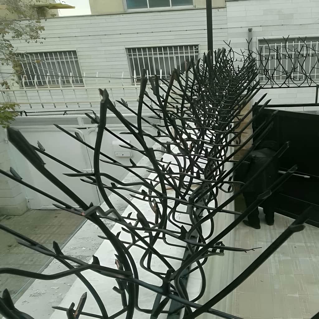 حفاظ بوته ای تراکم ۵۳ میلگرد ۱۰ کوره ای – 1 نرده فلزی میلگرد 10 میلیمتر