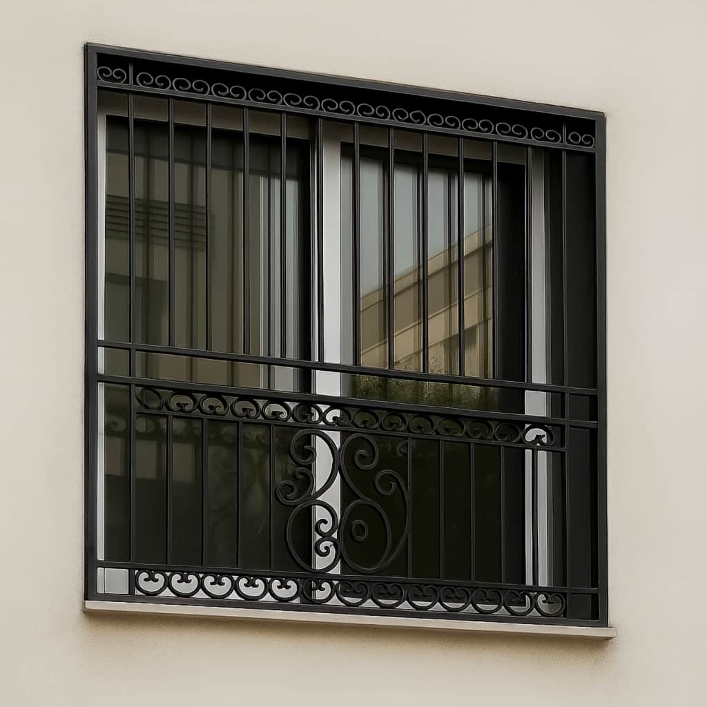 حفاظ پنجره فرفورژه کلاسیک