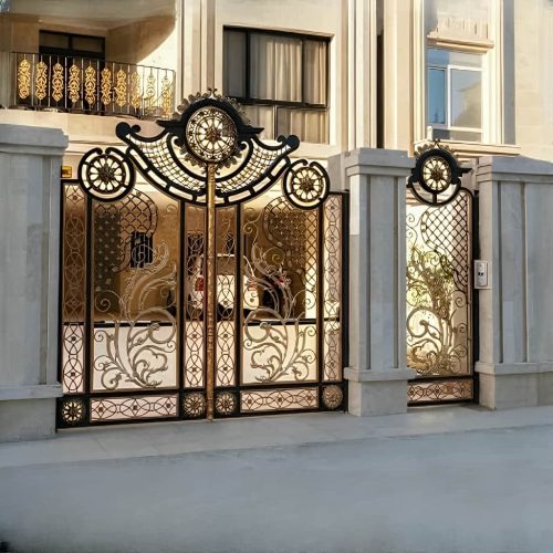 درب مدل اقاقیا کلاسیک فرفورژه