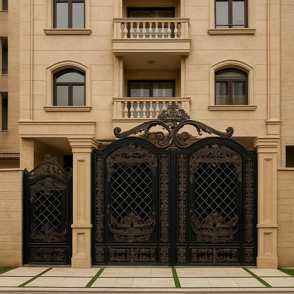 درب مدل توسکا پارکینگ