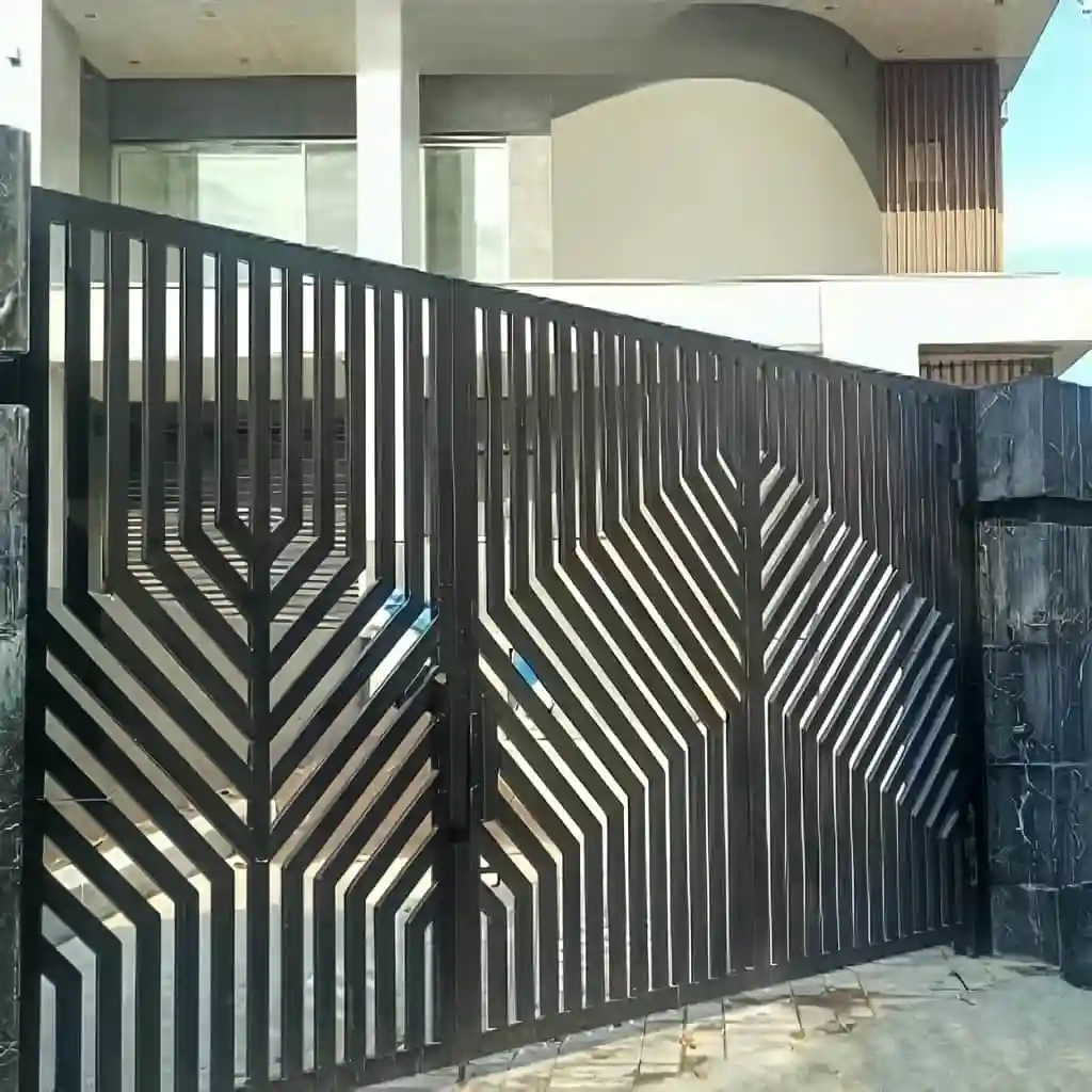 ساخت درب مدرن اسپاین فلزی