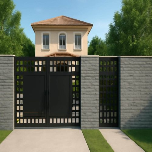 درب مدرن کوآدرا فلزی