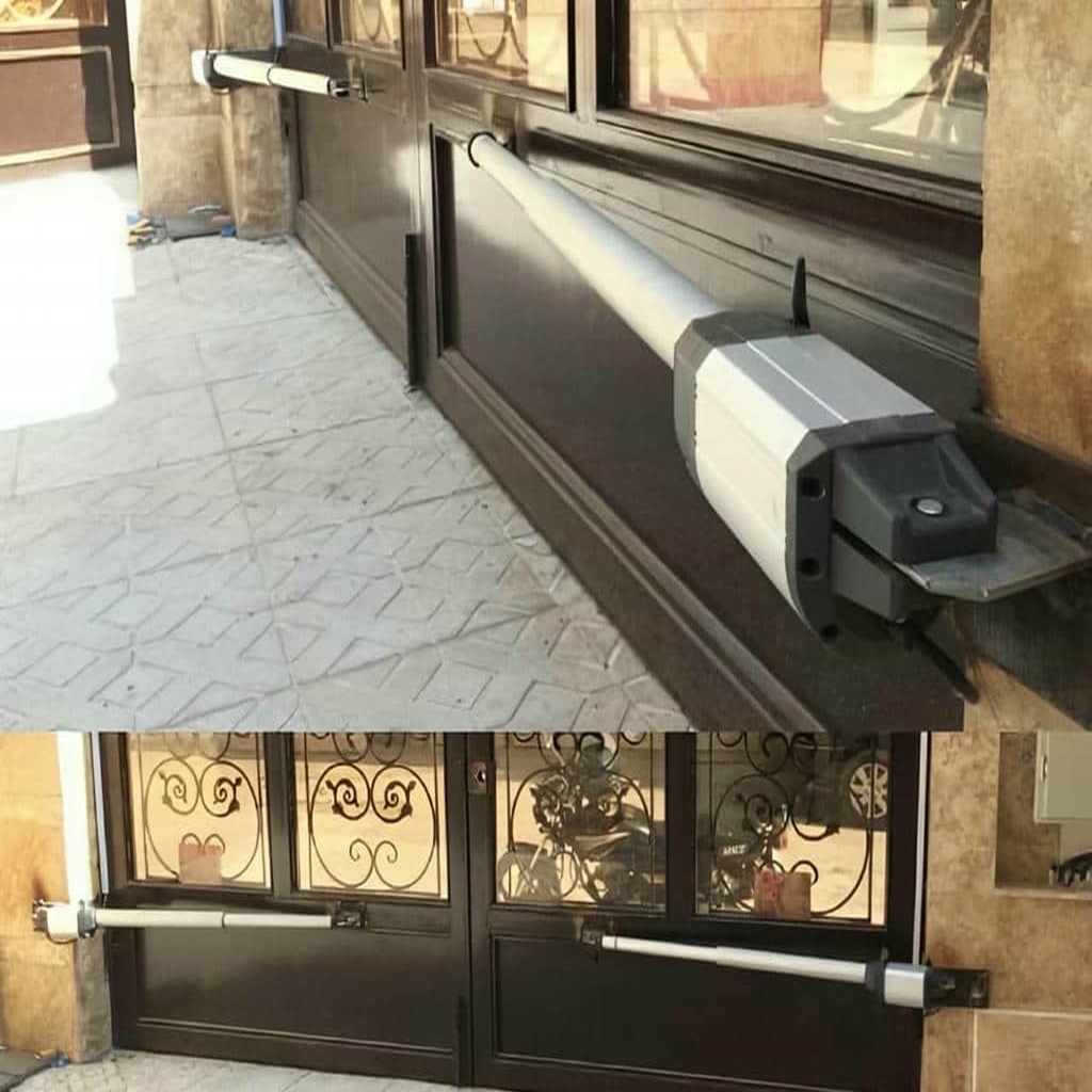 نصب جک درب پارکینگ ضدزنگ در لواسان