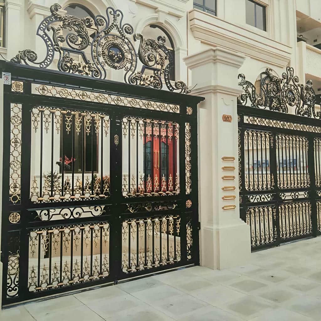 خرید درب حیاط ویلایی مدرن در رفسنجان