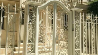 درب حیاط در شهریار