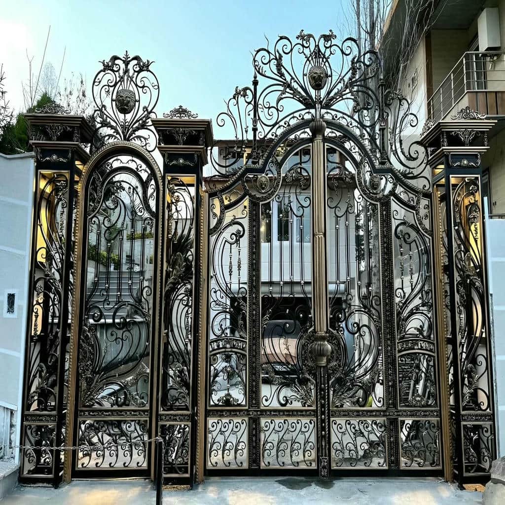 قیمت درب حیاط پوشش ضدزنگ در ملارد