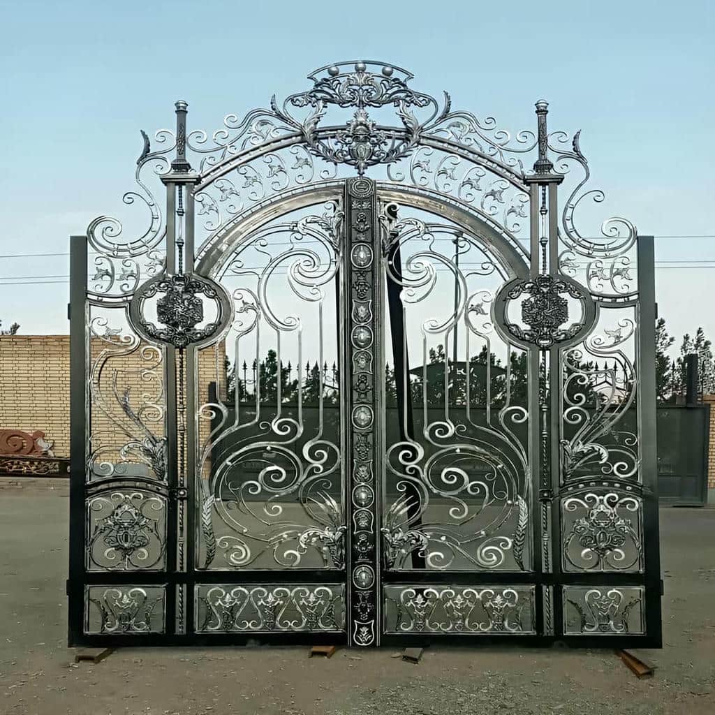 خرید درب حیاط ساده در فشم