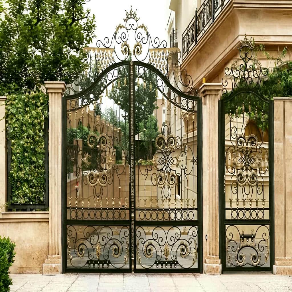 خرید درب حیاط ساده در نظرآباد