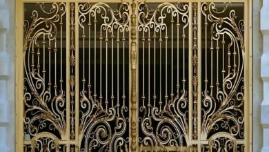 درب حیاط سنندج