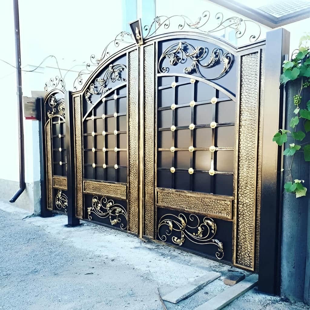 خرید درب حیاط فرفورژه در لواسان
