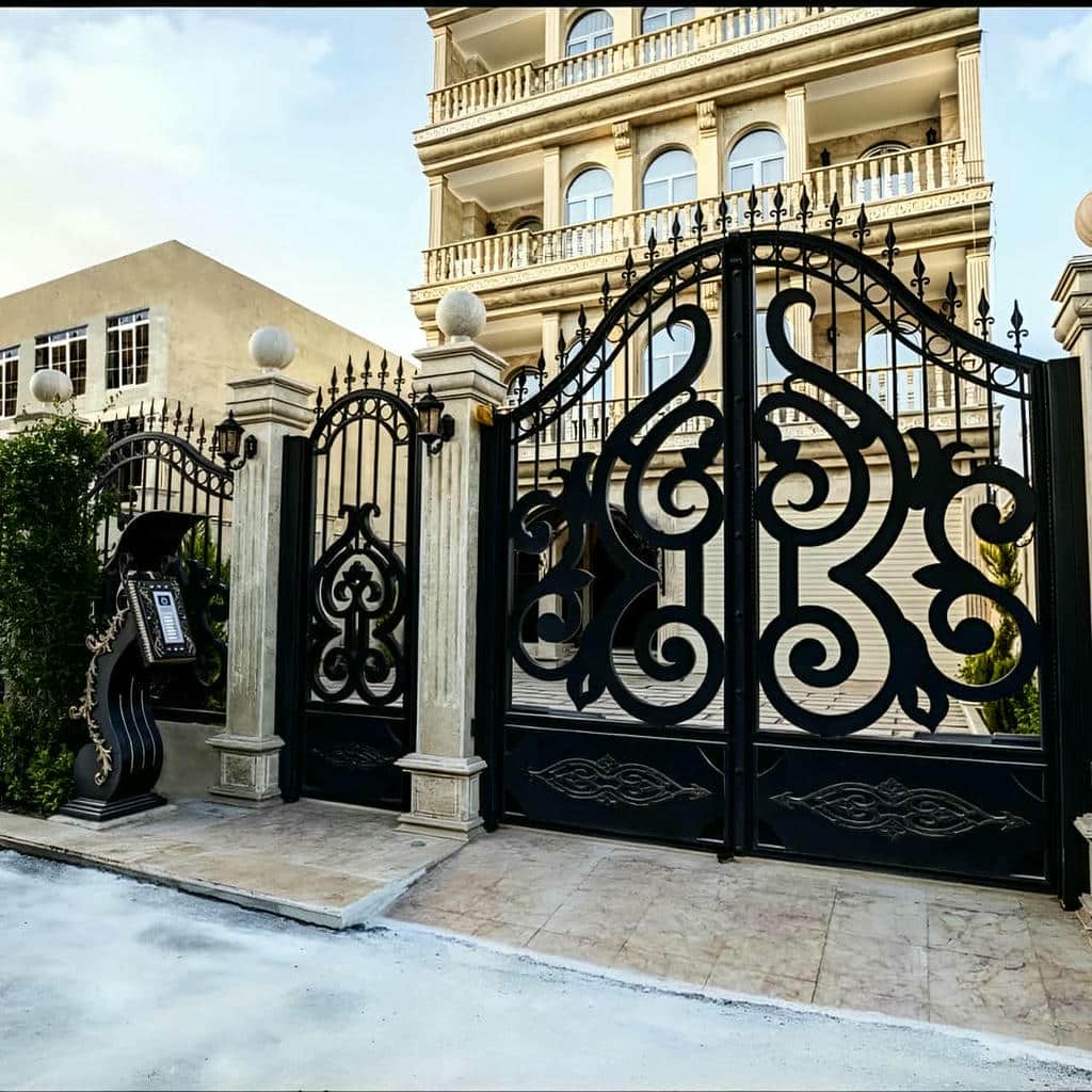 کارخانه درب حیاط پروفیل سنگین در بیرجند