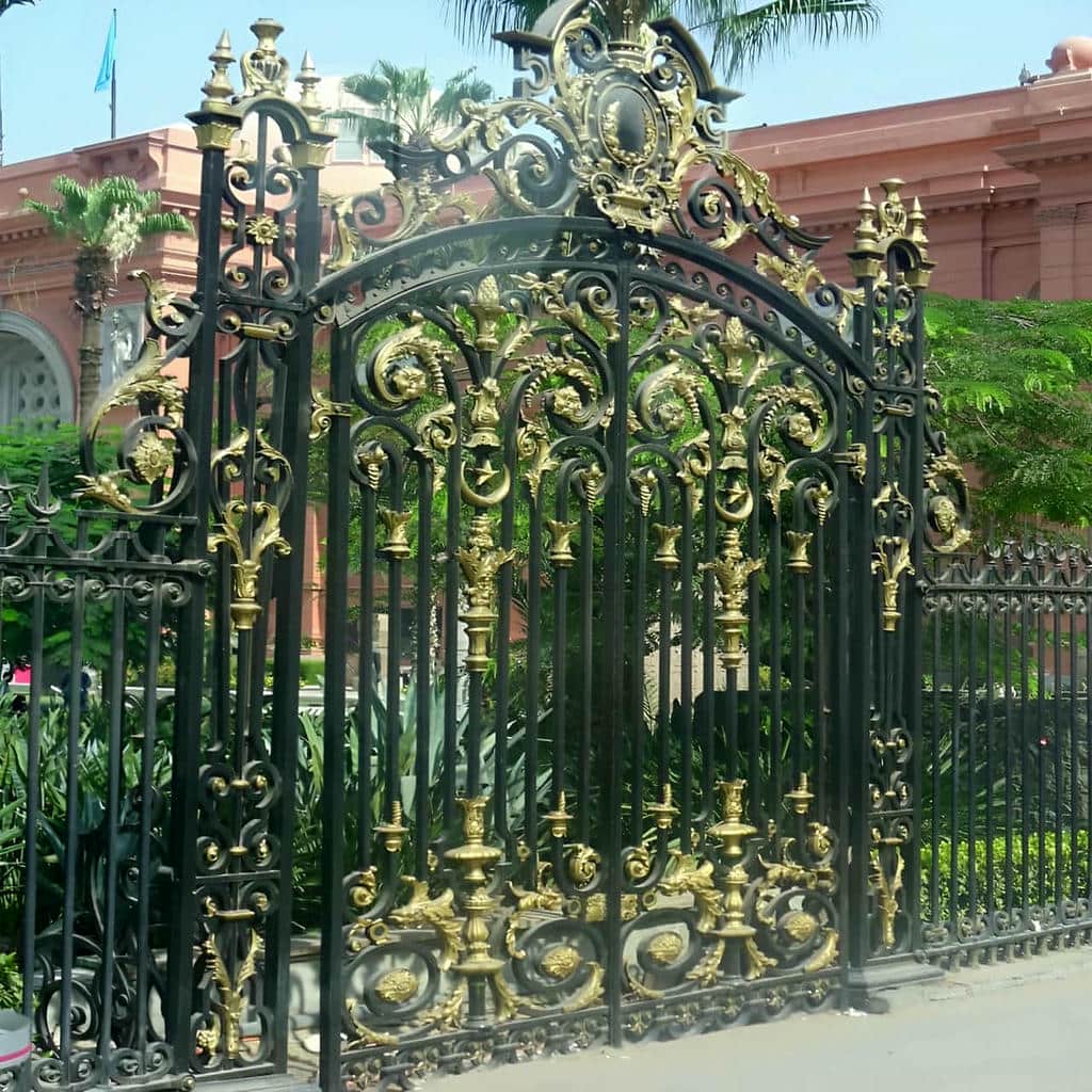 خرید درب حیاط مدل ساده در سیرجان