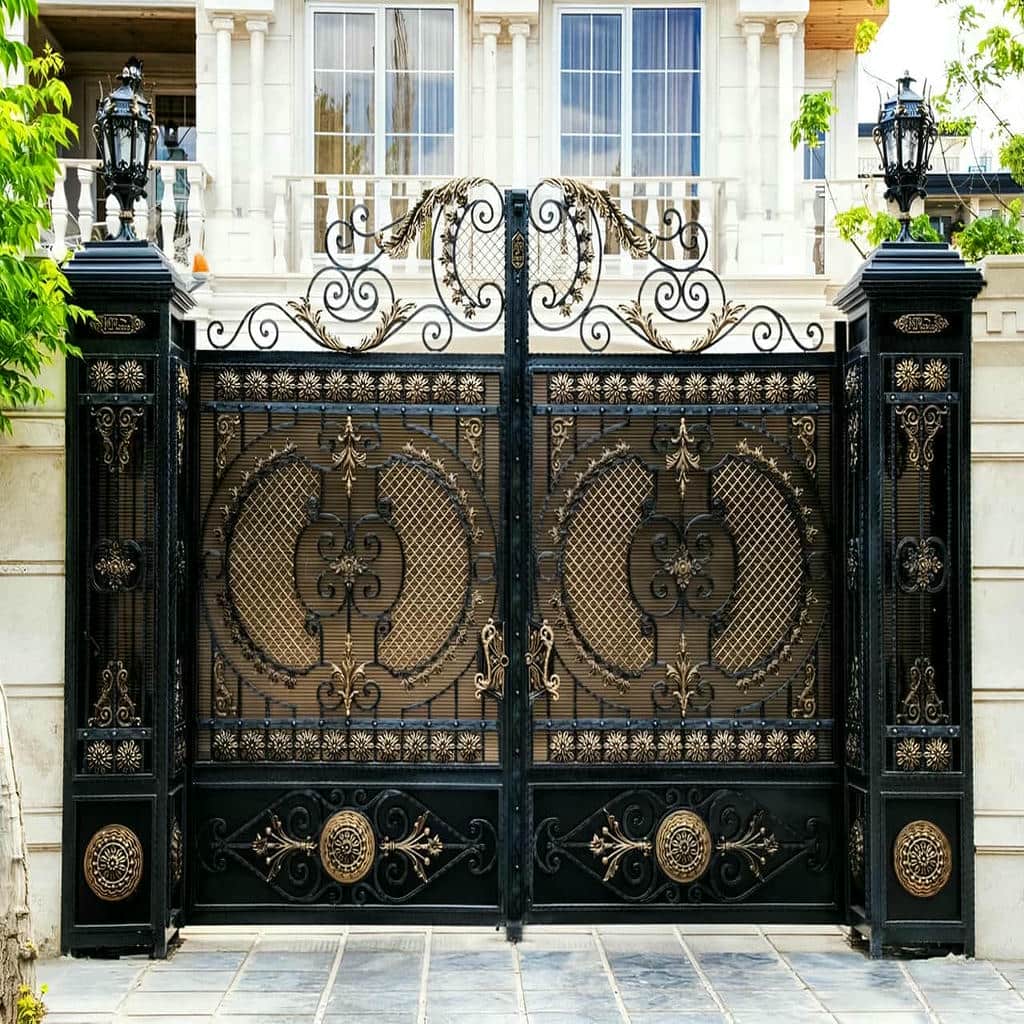خرید درب حیاط ویلایی در اندیشه