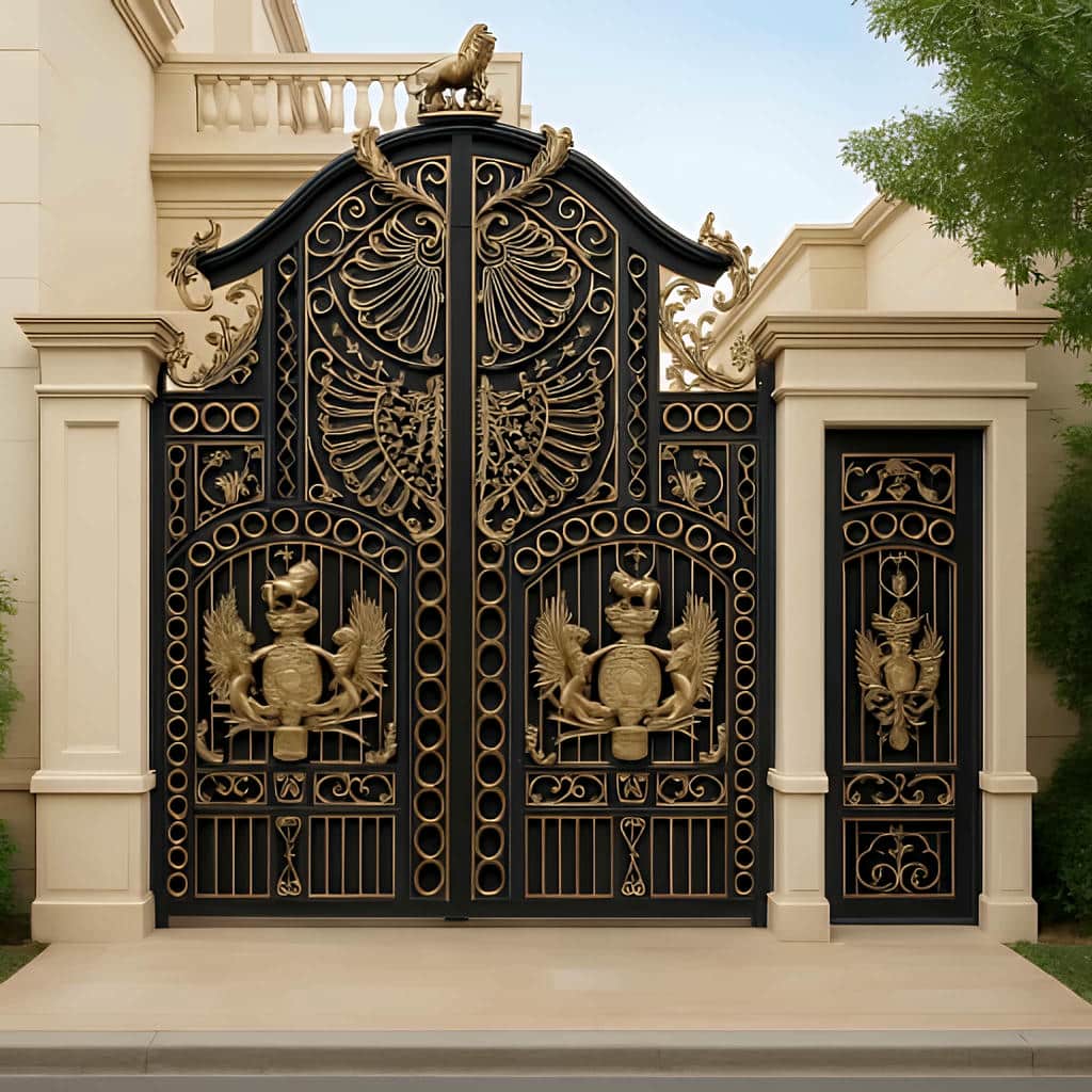 خرید درب حیاط مدرن در کیش