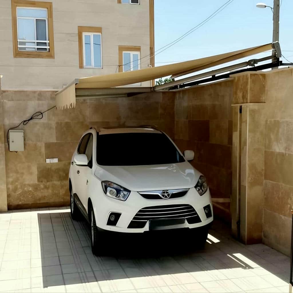 توضیحات سایبان برقی در بندر لنگه