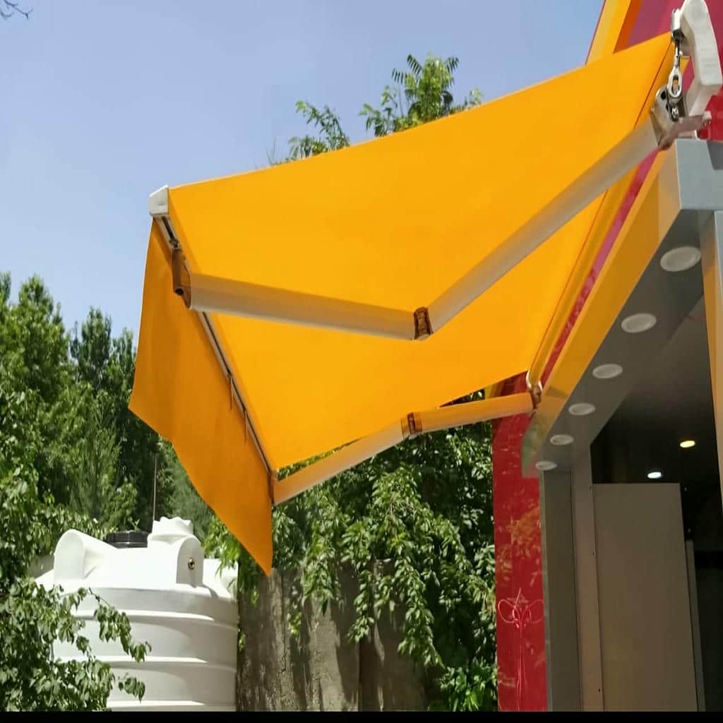 خرید سایبان برقی متریال استاندارد در شهریار