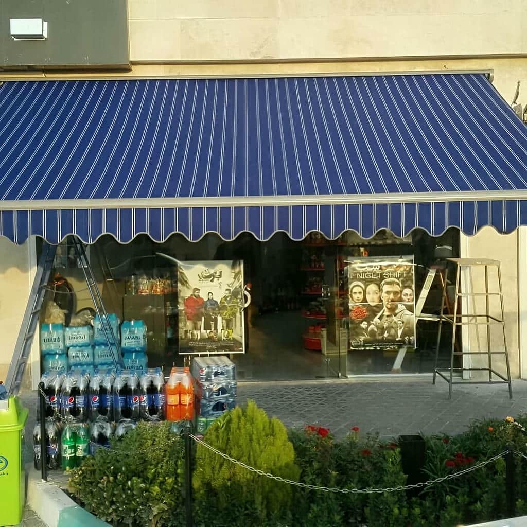 سایبان برقی در محمودآباد