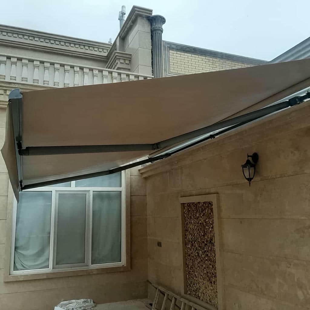سایبان برقی در سنندج
