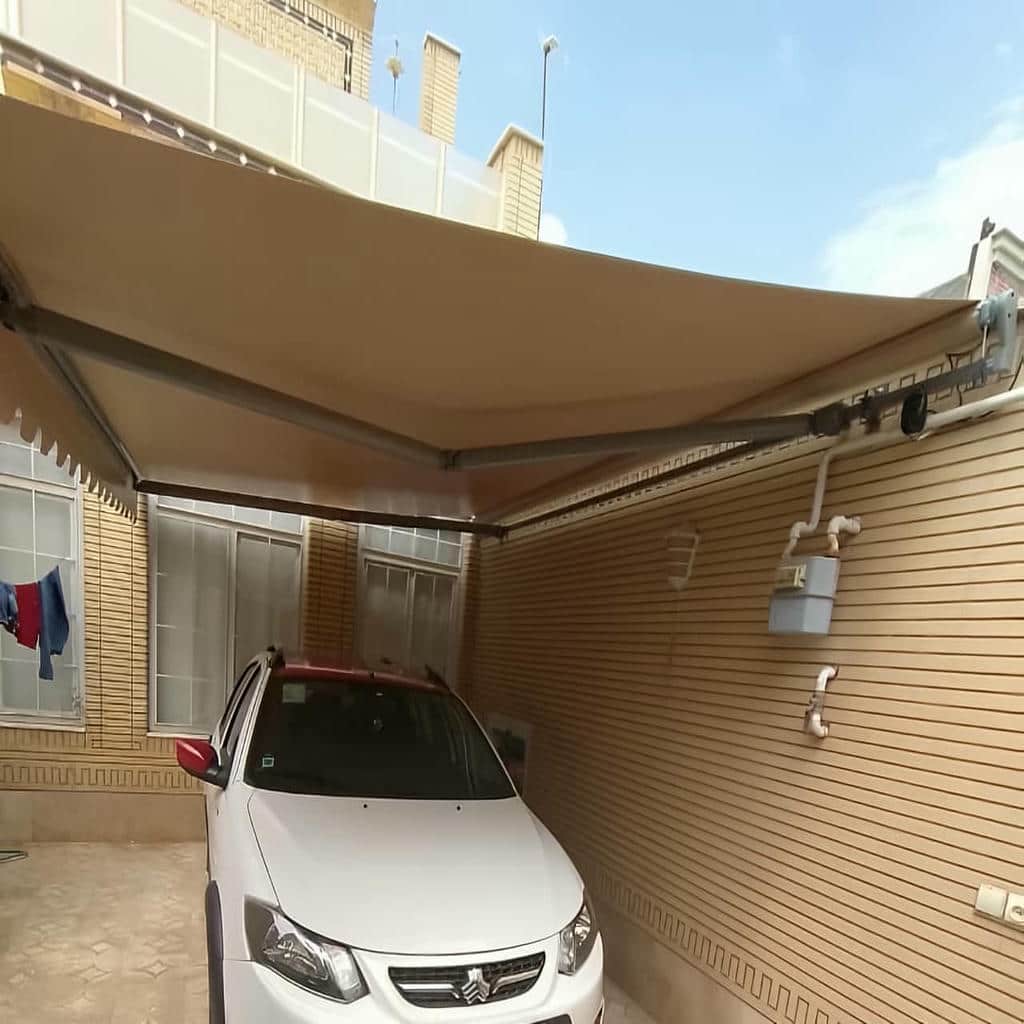 ارزیابی سایبان برقی در رشت