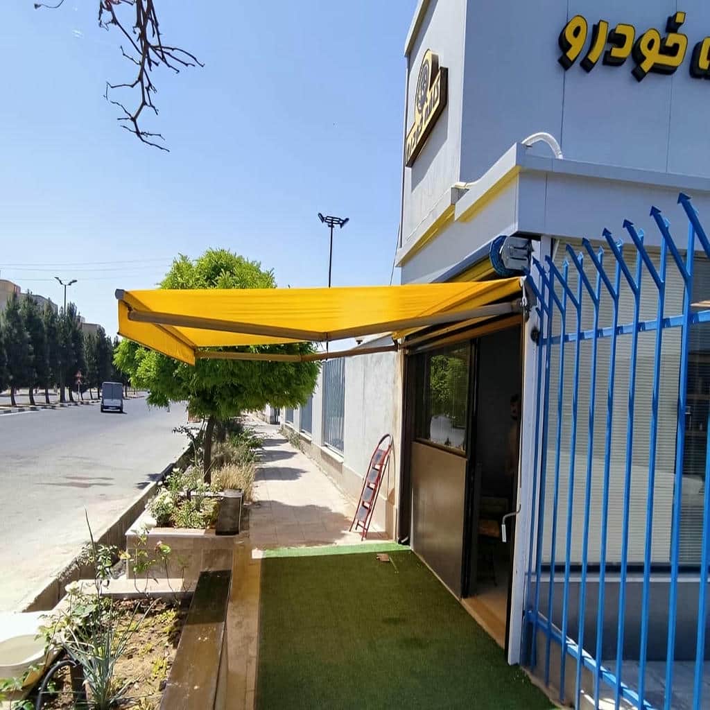 خرید سایبان برقی کاربری مسکونی در کیش
