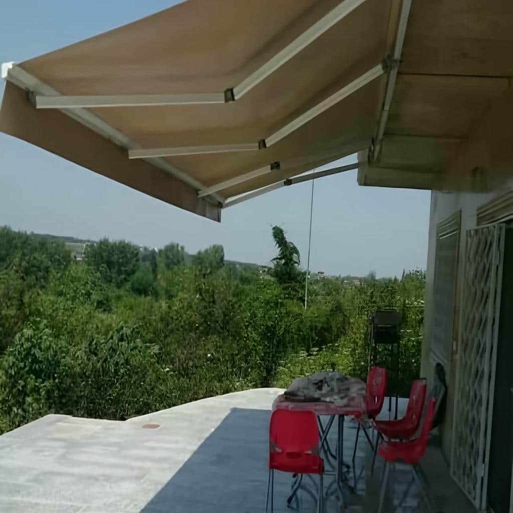 خرید سایبان برقی مدل کلاسیک در مهرشهر کرج