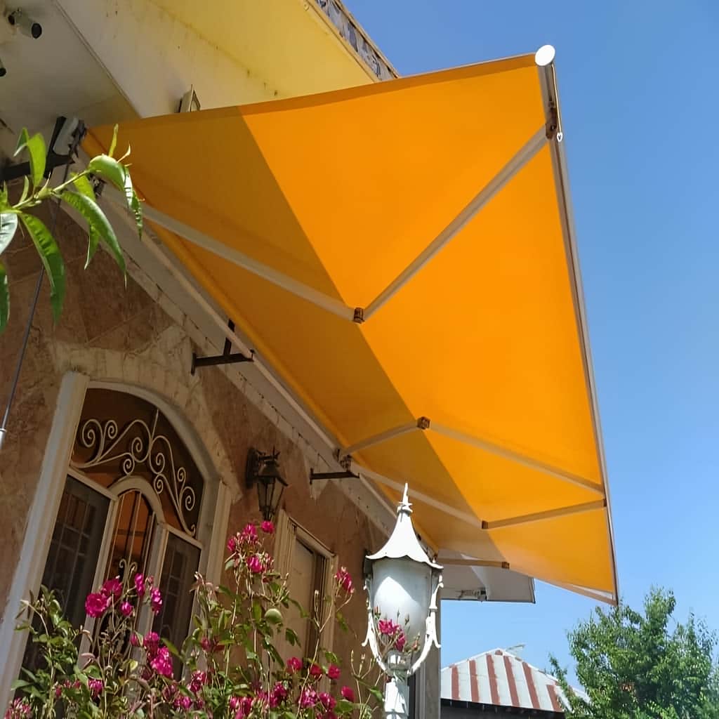 نصب سایبان برقی ایمن در قزوین
