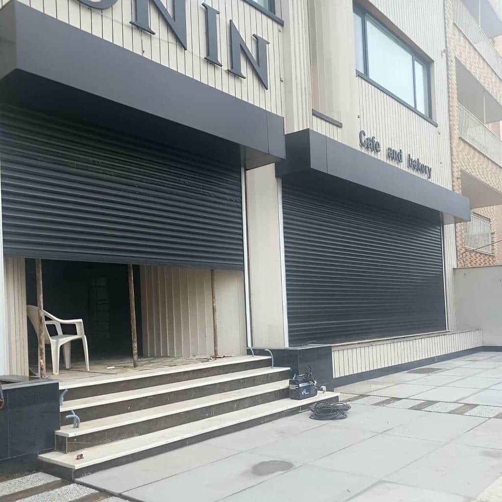 خرید کرکره برقی پارکینگی در بومهن